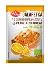 Galaretka o smaku pomaraczowym bezglutenowa bio 40 g - amylon - 2874106269