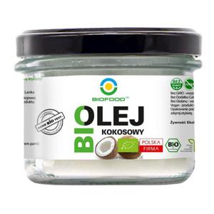 Olej kokosowy bezwonny bio 180 ml - bio food - 2863129509