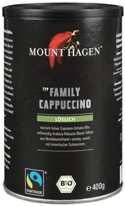 Kawa cappuccino family fair trade bio 400 g - mount hagen - 2877977033