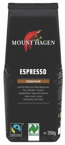 Kawa mielona espresso fair trade bio 250 g - mount hagen - 2876358071