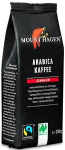 Kawa mielona arabica fair trade bio 250 g - mount hagen - 2877977034