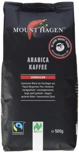 Kawa mielona arabica fair trade bio 500 g - mount hagen - 2878613409