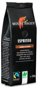 Kawa ziarnista espresso fair trade bio 250 g - mount hagen - 2864998743