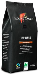 Kawa ziarnista espresso fair trade bio 1 kg - mount hagen - 2878613410