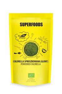 Chlorella w proszku glony bio 200 g - bio planet - 2878286870