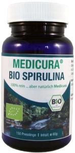 Spirulina w pastylkach glony bio 60 g 150 szt. - medicura - 2876358098