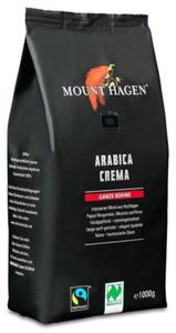 Kawa ziarnista arabica crema fair trade bio 1 kg - mount hagen - 2878613436