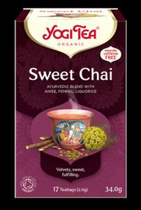 Herbatka sodki chai sweet chai bio 17 x 2 g 34 g - yogi tea - 2865617589