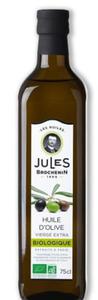 Oliwa z oliwek extra virgin bio 750 ml - jules brochenin - 2874574146