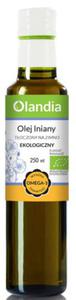 Olej lniany toczony na zimno bio 250 ml - olandia - 2860114649