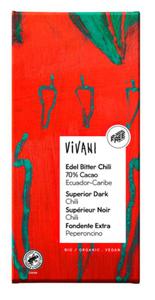 Czekolada gorzka z chili bio 100 g - vivani - 2867051579
