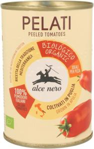 Pomidory pelati bez skry w puszce bio 400 g - alce nero - 2871232774