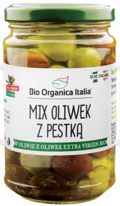 Mix oliwek bez pestek w oleju soik bio 280 g - bio organica italia (biorganica nuova) - 2877782701