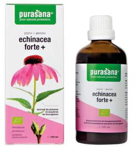 Echinacea forte (jewka purpurowa) krople bio 100 ml - purasana - 2877524555