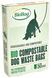 Worki na psie odchody 50 szt (kompostowalne i biodegradowalne) - biobag - 2877204331