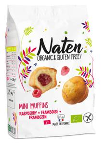 Mini muffinki z nadzieniem malinowym bezglutenowe bio 200 g - naten - 2877977101