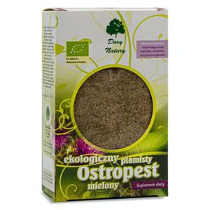 Ostropest plamisty mielony bio 100 g - dary natury - 2873409150