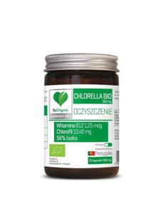 Chlorella bio 500 mg 50 kapsuek - be organic - 2876952235