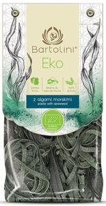 Makaron (semolinowy z algami morskimi) gniazda tagliatelle bio 250 g - bartolini - 2877204356