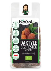 Daktyle bez pestek suszone bezglutenowe bio 150 g - biogol - 2877879135