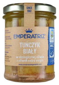 Tuczyk biay filety w bio oliwie z oliwek extra virgin 200 g (130 g) (soik) - emperatriz - 2878613522