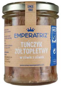 Tuczyk topetwy filety w oliwie z oliwek 200 g (130 g) (soik) - emperatriz - 2878613524