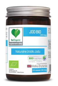 Jod bio 100 tabletek (150 mcg) - be organic - 2868316926