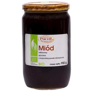 Mid nektarowy gryczany bio 950 g - pasieka pucer - 2878422926