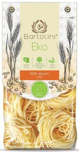 Makaron (semolinowy) gniazda spaghetti alla chitarra bio 250 g - bartolini - 2866474715