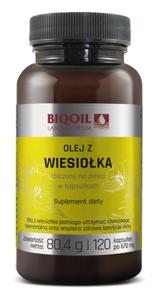 Olej z wiesioka toczony na zimno 120 kapsuek (670 mg) - biooil - 2878870309