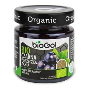 Czarna porzeczka z chia bio 200 g - biogol - 2878613531