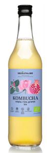 Kombucha z mit, r i granatem bio 500 ml - zakwasownia - 2877204376