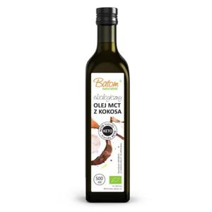 Olej mct z kokosa bio 500 ml - batom - 2876358194