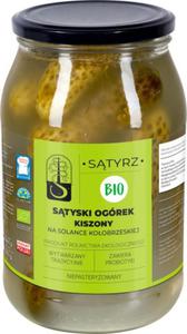 Ogrki styskie kiszone bio 880 g (550 g) - styrz - 2877524602