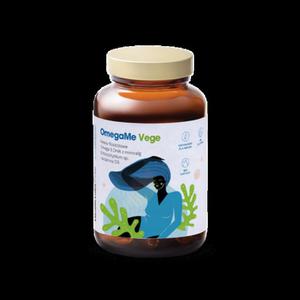 Kwasy tuszczowe omega-3 z alg morskich (omega me vege) 60 kapsuek - health labs - 2865991562