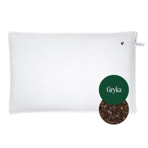 Poduszka do spania z usk gryki dla dorosych biaa (45 x 60 cm) - plantule pillows - 2877649498