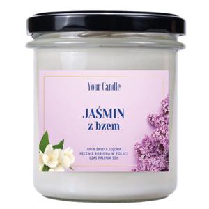 wieca sojowa jamin z bzem 300 ml - your candle - 2872969831