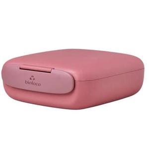 Lunchbox z tworzywa pla różowy (16 x 17,5 x 6 cm) - chic-mic - 2871232916