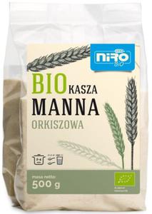 Kasza manna orkiszowa bio 500 g - niro - 2876658383