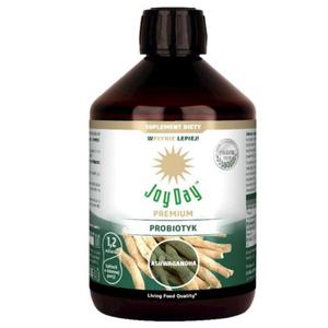 Suplement diety probiotyk z ashwagandh bezglutenowy bio 500 ml - joy day - 2870831748