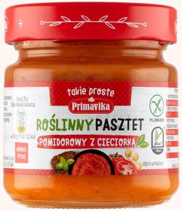 Pasztet pomidorowy z cieciork bezglutenowy 160 g - primavika - 2870944874