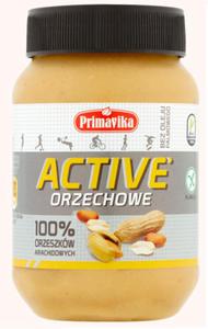 Pasta z orzeszkw ziemnych active bezglutenowa 470 g - primavika - 2870944888