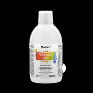 Suplement diety multicomplex junior dla dzieci w pynie bezglutenowy 500 ml - pharmovit - 2871652403