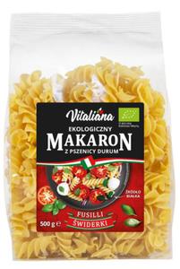 Makaron (z pszenicy durum) fusilli bio 500 g - vitaliana - 2871652507