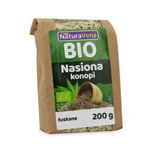 Nasiona konopi uskane bio 200 g - naturavena - 2872817881