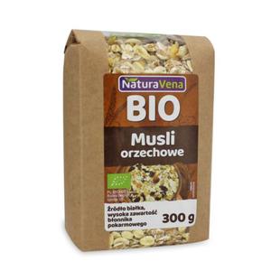 Musli orzechowe bio 300 g - naturavena - 2874574382