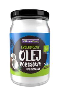 Olej kokosowy rafinowany bio 750 g - naturavena - 2874574386