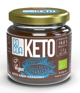 Krem kakaowy keto bez dodatku cukru bio 200 g - cocoa - 2872817894