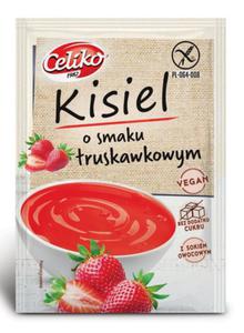 Kisiel o smaku truskawkowym bezglutenowy 40 g - celiko - 2871737717