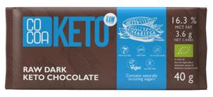 Czekolada keto bez dodatku cukru bio 40 g - cocoa - 2876559876